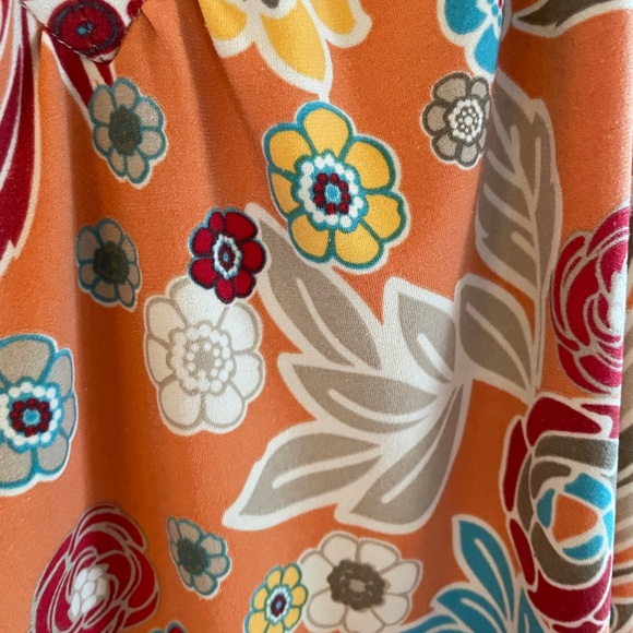 Trulli size L floral sleeveless tank top - Picture 6 of 7